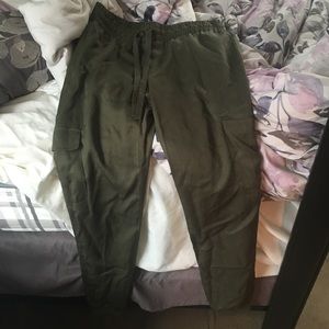 Green pants