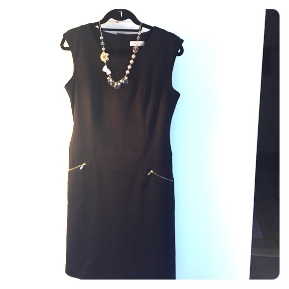 Perfect business black dress made by Calvin Klein