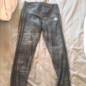 Gray Adidas Leggings