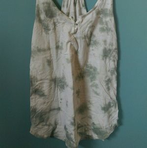 Tie dye American Eagle tank