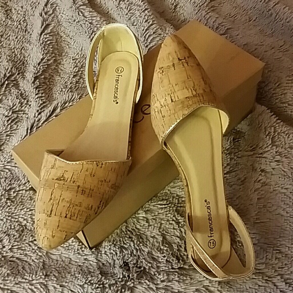 francesca's nude flats