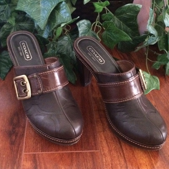 Leather Clogs