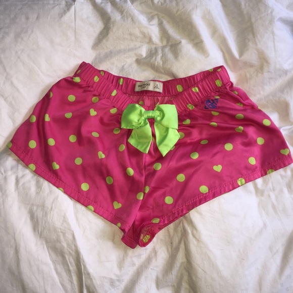 Silk sleep shorts