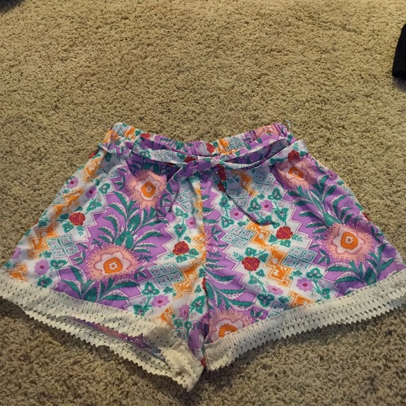 Floral shorts