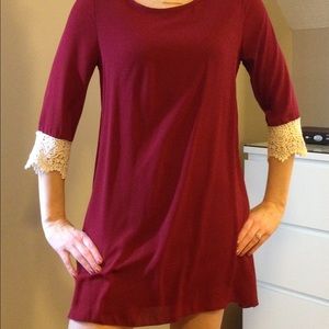 Maroon dress