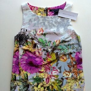 NWT French Connection Flowered Shift Dress