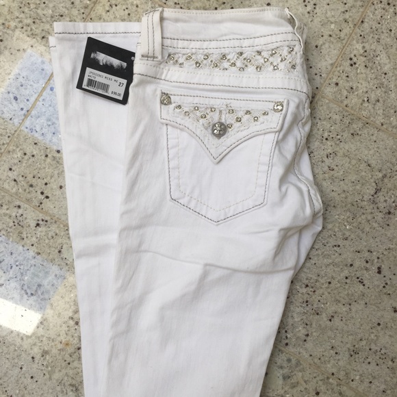 🚫sold🚫 NWT miss me jeans- white, size 27