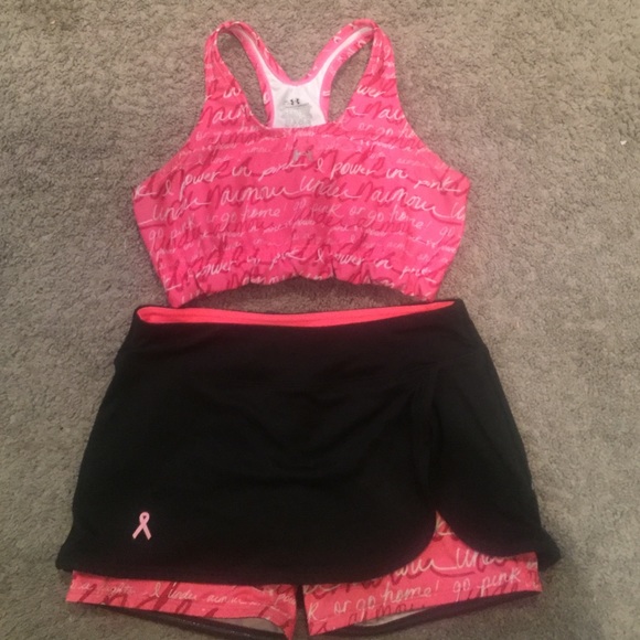 under armour breast cancer awareness set