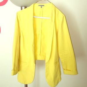 Yellow Blazer