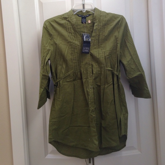 Antilla femme designer shirt - olive