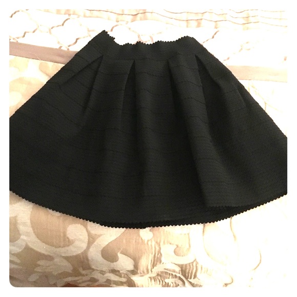 Fit and flare bandaid skirt