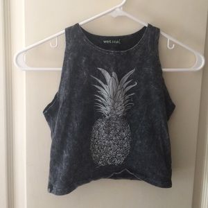 Pineapple crop top