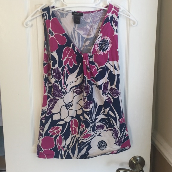 Ann Taylor floral shirt