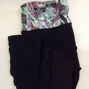 Lululemon navy luxtreme tights size 6