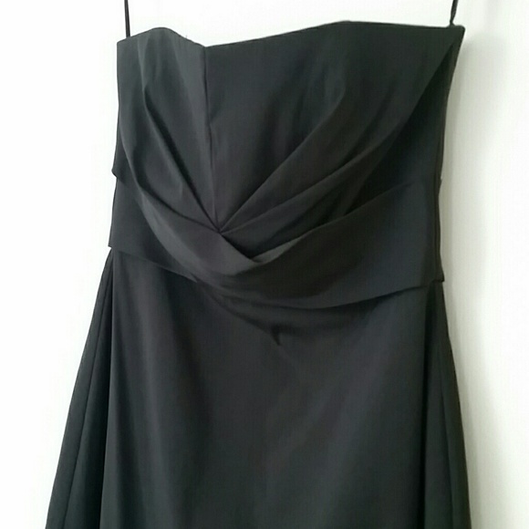 Little black dress! Strapless WHBM dress