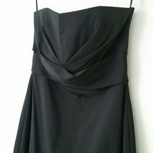 Little black dress! Strapless WHBM dress