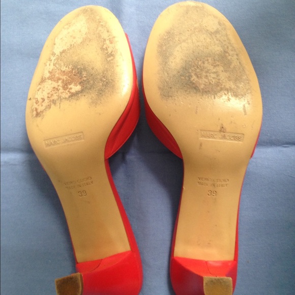 Marc Jacobs multi-color polka dot heels - size 8 - Picture 3 of 4