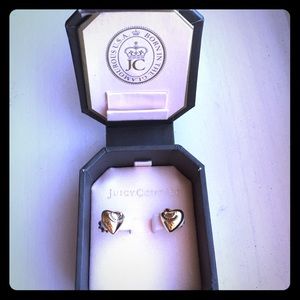 Juicy Couture Heart Studs