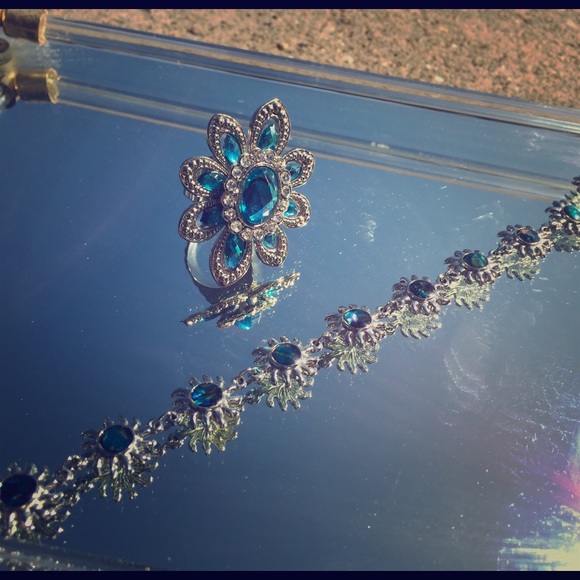 Matching ring and bracelet