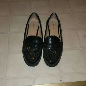 JustFab Tassel Loafers