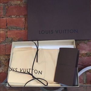 Authentic Louis Vuitton gift box.