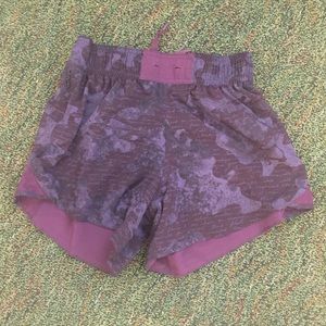 Reversible Purple Lululemon shorts size 4