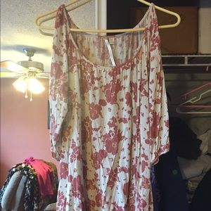 Womens Lauren Conrad Cold Shoulder Top