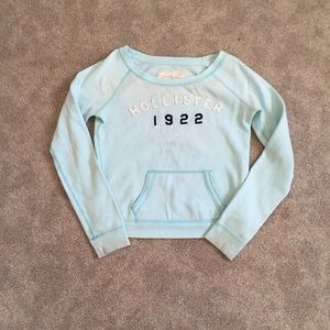 Light Blue Vintage Hollister Sweatshirt