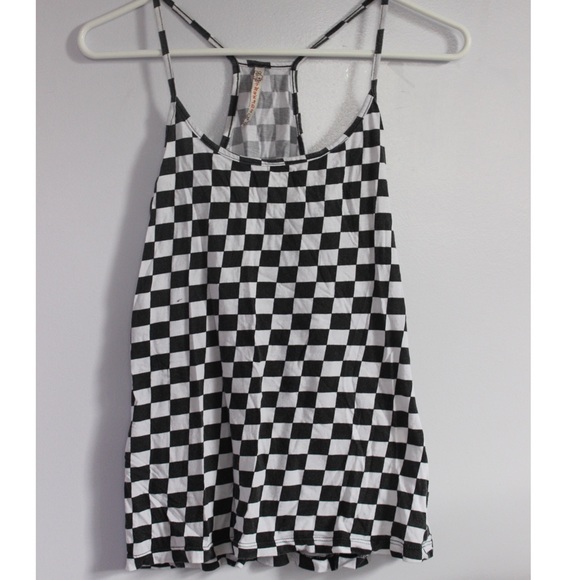 Threads Tops - Checkered Tank