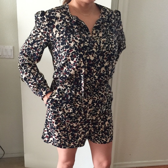 Floral print Romper