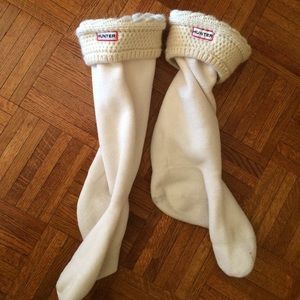 Fleecey Hunter boot liners.