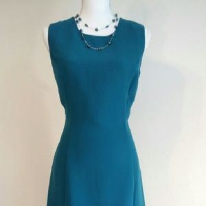 NWT Teal Dress with Boucle Jacket