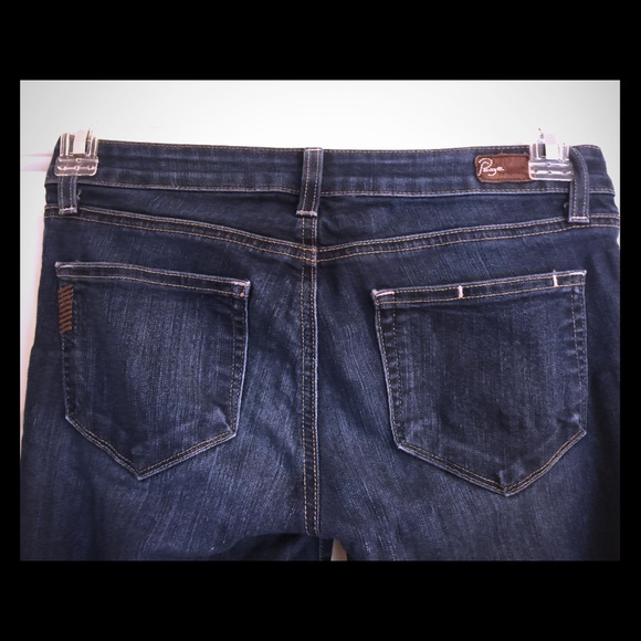 Paige straight leg jeans (27 x 36)