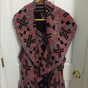 Reversible sweater vest