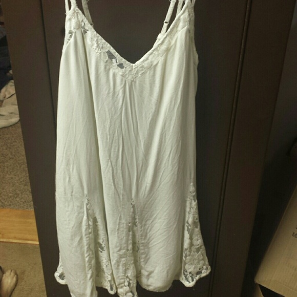White american egale dress