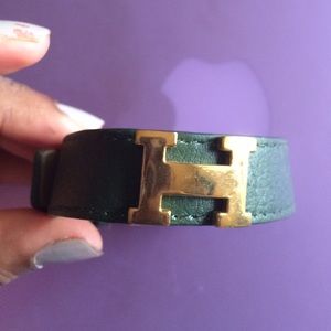Green Hermes bracelet