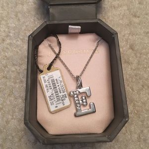 BRAND NEW Juicy Couture 'E' Initial Necklace