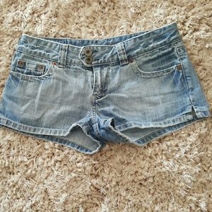 American Eagle Low Rise Jean Shorts