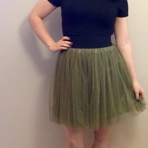 Olive Green Fairy Skirt