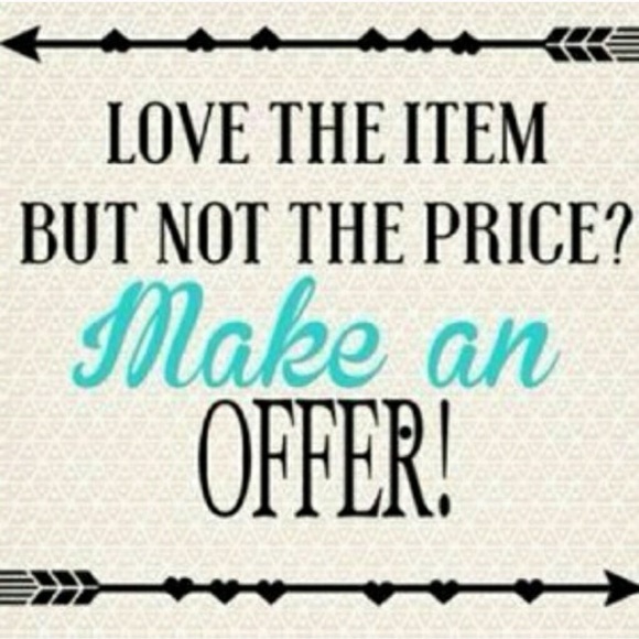 Just use the offer button! Don't be shy!