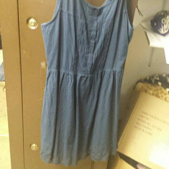 Blue dress