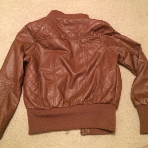 Brown Leather Jacket From Kohl's - image 3