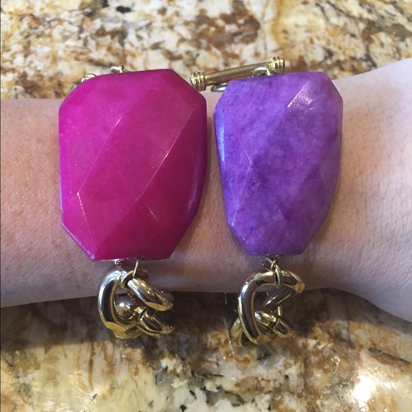Spring Stone Gold Bracelets
