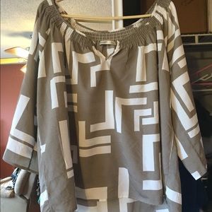 Womens old navy printed top