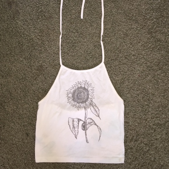 Halter crop top