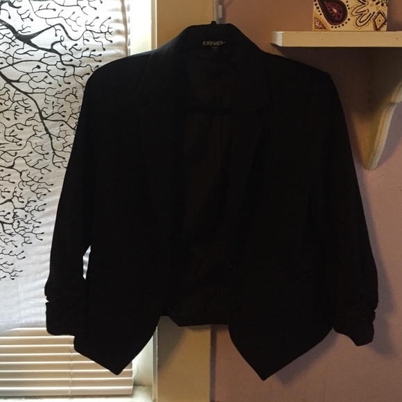 Black Work/Going Out Studio Stretch Jacket - image 1