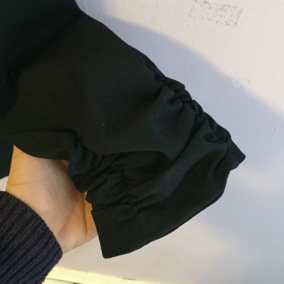 Black Work/Going Out Studio Stretch Jacket - image 3