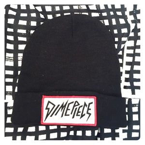 Black Dimepiece Beanie
