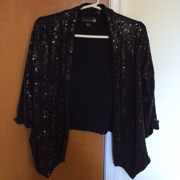 Sequined blazer