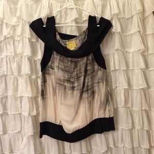 Black and white nice top